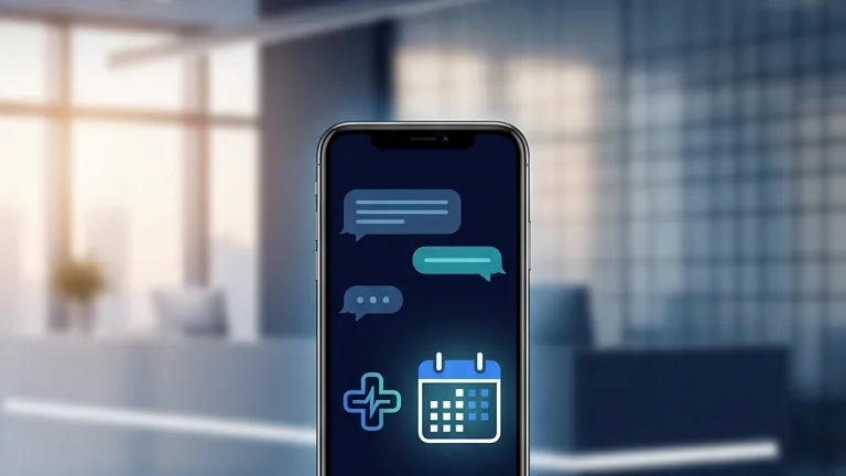 شات بوت عيادة يحجز موعد مريض ويرسل تذكيراً عبر واتساب